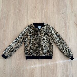 Anthropologie Leopard Print Jacket